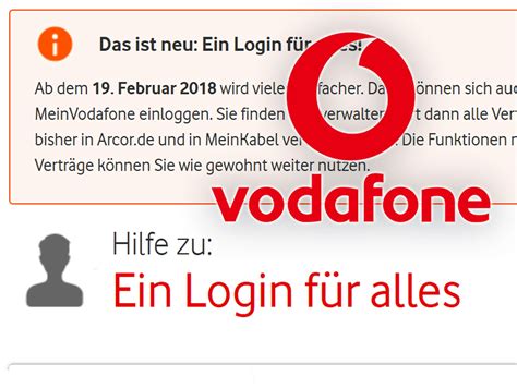 vodafone login zu meinvodafone